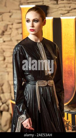 Karen Gillan assiste à la première UK de 'Jumanji : Le prochain niveau" à Odéon CINÉMA IMAX Waterloo à Londres. Banque D'Images