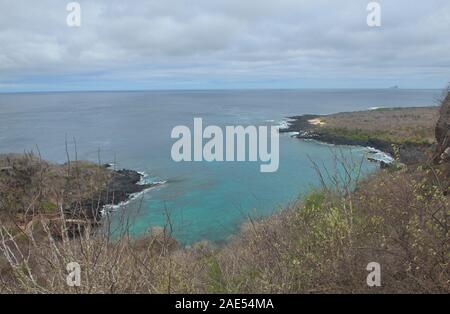 Belle Tijeretas Bay, Ile San Cristobal, îles Galapagos, Equateur Banque D'Images