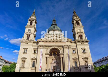 Basilique de Saint-Etienne, une cathédrale à Budapest, Hongrie Banque D'Images