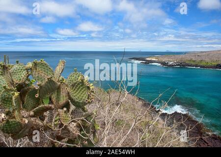 Belle Tijeretas Bay, Ile San Cristobal, îles Galapagos, Equateur Banque D'Images