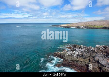 Belle Tijeretas Bay, Ile San Cristobal, îles Galapagos, Equateur Banque D'Images