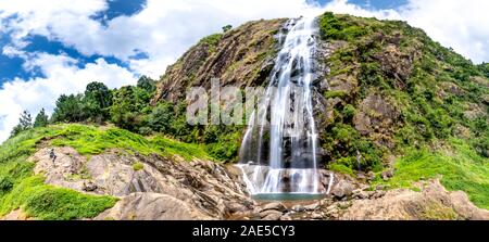 Cascade de l'Atc Tinh dans Lai Chau, Province de Son La, Vietnam Banque D'Images