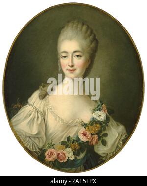 Jeanne Bécu, Comtesse du Barry ; c. 1770/1774 François-Hubert Drouais, Jeanne Bécu, Comtesse du Barry, c 1770-1774 Banque D'Images