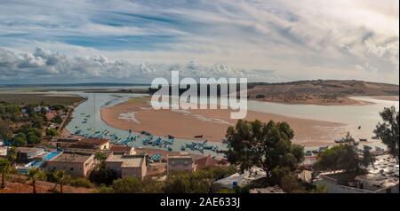 Photos de paysages urbains paysages du Maroc Rabat moulay bousslham . et . Banque D'Images