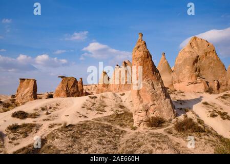 Vallée Devrent Vallée imaginaire /, une vallée pleine de formations rocheuses uniques dans la région de Cappadoce, Turquie Banque D'Images