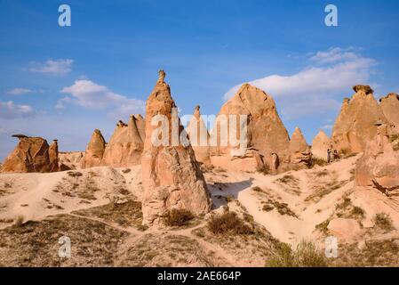 Vallée Devrent Vallée imaginaire /, une vallée pleine de formations rocheuses uniques dans la région de Cappadoce, Turquie Banque D'Images