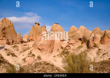 Vallée Devrent Vallée imaginaire /, une vallée pleine de formations rocheuses uniques dans la région de Cappadoce, Turquie Banque D'Images