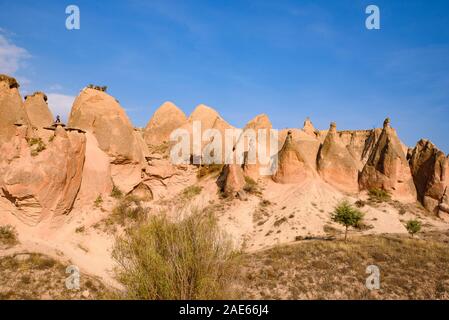 Vallée Devrent Vallée imaginaire /, une vallée pleine de formations rocheuses uniques dans la région de Cappadoce, Turquie Banque D'Images