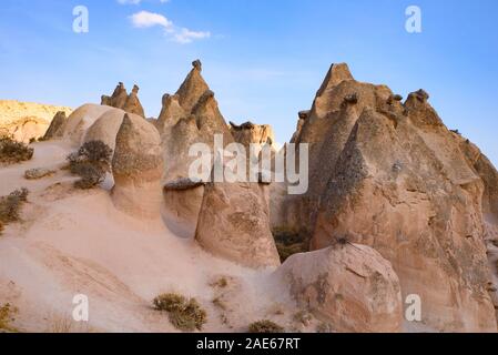 Vallée Devrent Vallée imaginaire /, une vallée pleine de formations rocheuses uniques dans la région de Cappadoce, Turquie Banque D'Images