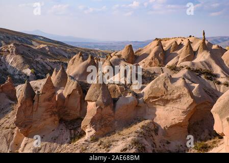 Vallée Devrent Vallée imaginaire /, une vallée pleine de formations rocheuses uniques dans la région de Cappadoce, Turquie Banque D'Images