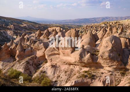 Vallée Devrent Vallée imaginaire /, une vallée pleine de formations rocheuses uniques dans la région de Cappadoce, Turquie Banque D'Images