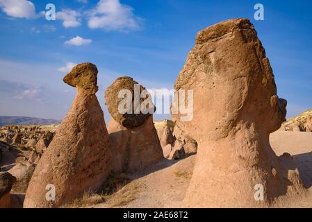 Vallée Devrent Vallée imaginaire /, une vallée pleine de formations rocheuses uniques dans la région de Cappadoce, Turquie Banque D'Images