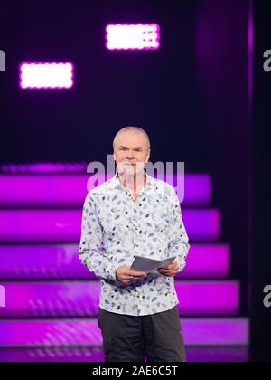 Bochum, Allemagne. Le 05 mai 2019. Laudator dans la Jahrhunderthalle, Jürgen Domian lors de la présentation de la 1D en direct. Crédit : Rolf Vennenbernd/dpa/Alamy Live News Banque D'Images