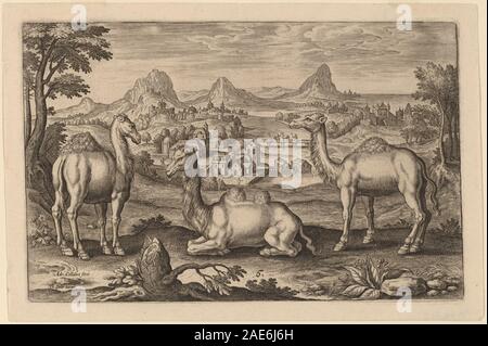 Animalium Quadrupedum Adriaen Collaert, Animalium Quadrupedum Banque D'Images