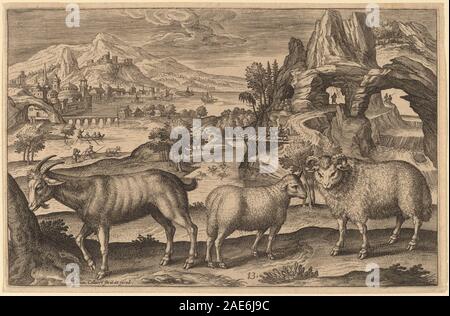 Animalium Quadrupedum Adriaen Collaert, Animalium Quadrupedum Banque D'Images