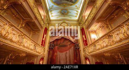 Saint-Pétersbourg, RUSSIE. Théâtre du palais Yusupov de Moika. Il a été érigé au XVIII siècle Banque D'Images