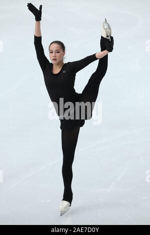 La Russie au cours de l'Zagitova Alina 2019 ISU Grand Prix of Figure Skating Final Women's pratique au Palavela, Turin, Italie, le 5 décembre 2019. Credit : AFLO/Alamy Live News Banque D'Images