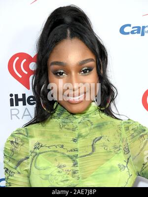 06 Décembre 2019 - Los Angeles, Californie - Normani. KIIS FM Jingle Ball 2019 iHeartRadio ont eu lieu pendant le Forum. Crédit photo : Birdie Thompson/AdMedia /MediaPunch Banque D'Images