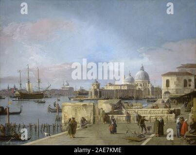 Entrée du Grand Canal de la Molo, Venise ; 1742/1744 Canaletto, entrée du Grand Canal de la Molo, Venise, 1742-1744 Banque D'Images