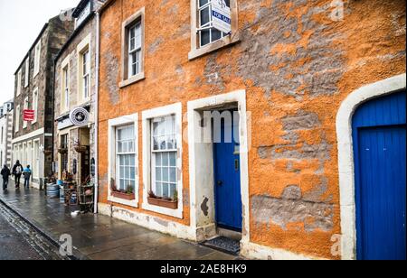 Villes écossaises, des paysages, des rues, de l'automne voyage à travers l'Écosse, Royaume-Uni. St Andrews, Edimbourg, Aberdeen, Culross. Banque D'Images