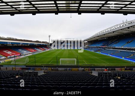 7 décembre 2019, Ewood Park, Blackburn, Angleterre ; Sky Bet Championship, les Blackburn Rovers v Derby County : une vue générale de l'Ewood Park, la maison de crédit : Blackburn Rovers Simon Whitehead/News Images Banque D'Images