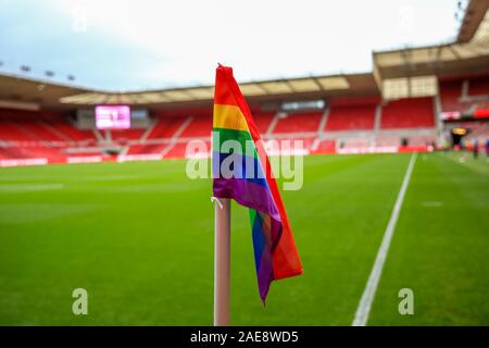 7 décembre 2019, Stade Riverside, Middlesbrough, Angleterre ; Sky Bet Championship, Middlesbrough v Charlton Athletic : stade Riverside prête à accueillir Charlton Crédit : Craig Milner/News Images Banque D'Images