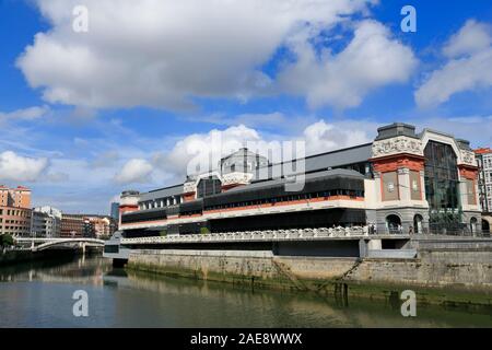 La Ribera (marché), Bilbao, Province de Biscaye, Espagne Banque D'Images