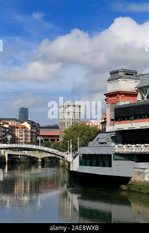 La Ribera (marché), Bilbao, Province de Biscaye, Espagne Banque D'Images