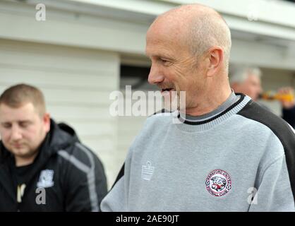 17 mars 2012. Ligue 2 - football npower Hereford United vs Southend United. Hereford United manager Richard O'Kelly. Photographe : Paul Roberts/OneUpTop/Alamy. Banque D'Images