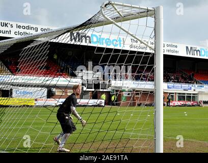 17 mars 2012. Ligue 2 - football npower Hereford United vs Southend United. Ronnie Radford infâme du coin supérieur. Photographe : Paul Roberts/OneUpTop/Alamy. Banque D'Images