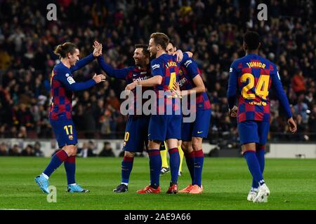 Barcelone, Espagne. 07Th Dec, 2019. Barcelone, 07-12-2019. LaLiga 2019/ 2020, date 16. Barcelone - Majorque. Credit : Pro Shots/Alamy Live News Banque D'Images