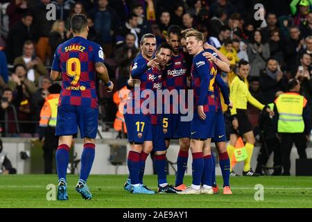 Barcelone, Espagne. 07Th Dec, 2019. Barcelone, 07-12-2019. LaLiga 2019/ 2020, date 16. Barcelone - Majorque. Credit : Pro Shots/Alamy Live News Banque D'Images