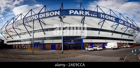 LIVERPOOL, ANGLETERRE - Mai 14,2015 : Goodison Park est le foyer de l'Everton Football Club est un club de football de première ligue anglaise basée à Liverpool. Banque D'Images