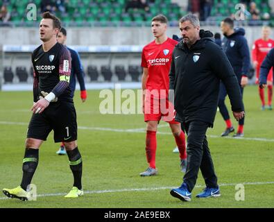 Furth, Deutschland. 07Th Dec 2019. firo : 07.12.2019, football, 2.Bundesliga, la saison 2019/2020, Greuther Furth - VFL Bochum, Manuel, entraîneur de Riemann, Thomas Reis, VFL Bochum, Bochum, plein la figure, la déception, l'utilisation de crédit dans le monde entier | : dpa/Alamy Live News Banque D'Images