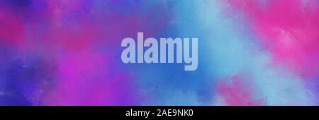 Résumé L'ardoise bleu, violet et bleu ciel modéré diffus de couleur arrière plan de la bannière peint. peut être utilisé comme élément d'arrière-plan, de texture ou de papier peint. Banque D'Images