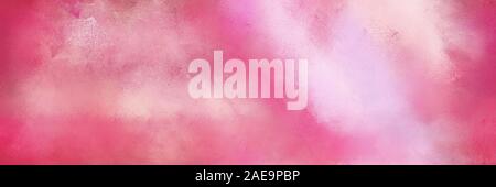 Violet pâle, rouge et rose modéré rose pastel peint couleur arrière plan de la bannière. peinture diffuse peut être utilisé comme élément de fond, texture ou peint Banque D'Images