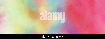 Diffuser la bannière peint texture background avec gris pastel, modérée et rose couleur rouge violet pâle. peut être utilisée comme papier peint, poster ou toile de l'art. Banque D'Images