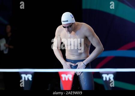 Andreas Vazaios (GRE) pendant l'LEN Petit cours de natation le 7 décembre 2019. En 2019 Tollcross Stadium à Glasgow (Royaume-Uni) Photo : Soenar Chamid/SCS/AFLO (Hollande) Banque D'Images