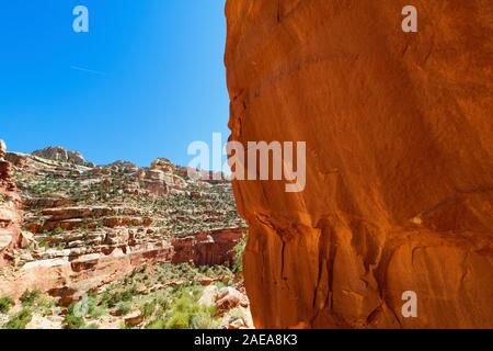 Laver Grand Trail, Capitol Reef National Park, Utah Banque D'Images