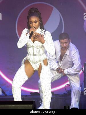 Chicago, USA. 07Th Dec, 2019. CHICAGO, ILLINOIS - 7 décembre : effectue au cours de la 2019 Normani B96 Jingle bash à l'Allstate Arena le 7 décembre 2019 à Chicago, Illinois. Photo : David S Davis/imageSPACE/MediaPunch MediaPunch Crédit : Inc/Alamy Live News Banque D'Images