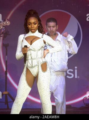 Chicago, USA. 07Th Dec, 2019. CHICAGO, ILLINOIS - 7 décembre : effectue au cours de la 2019 Normani B96 Jingle bash à l'Allstate Arena le 7 décembre 2019 à Chicago, Illinois. Photo : David S Davis/imageSPACE/MediaPunch MediaPunch Crédit : Inc/Alamy Live News Banque D'Images