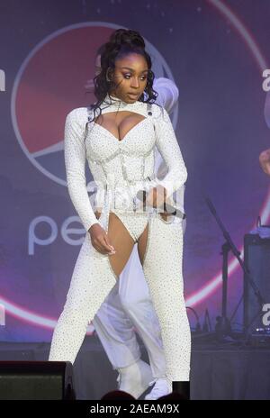 Chicago, USA. 07Th Dec, 2019. CHICAGO, ILLINOIS - 7 décembre : effectue au cours de la 2019 Normani B96 Jingle bash à l'Allstate Arena le 7 décembre 2019 à Chicago, Illinois. Photo : David S Davis/imageSPACE/MediaPunch MediaPunch Crédit : Inc/Alamy Live News Banque D'Images