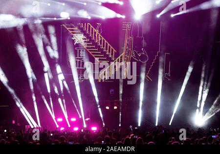 Chicago, USA. 07Th Dec, 2019. CHICAGO, ILLINOIS - 7 décembre : Marshmello effectuée pendant le 2019 B96 Jingle bash à l'Allstate Arena le 7 décembre 2019 à Chicago, Illinois. Photo : David S Davis/imageSPACE/MediaPunch MediaPunch Crédit : Inc/Alamy Live News Banque D'Images