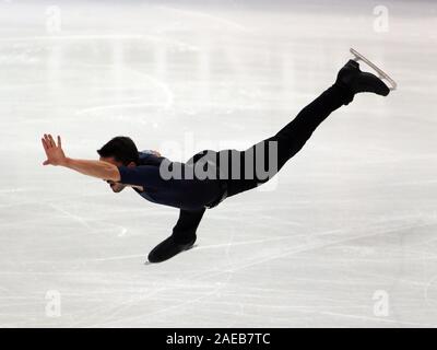 Turin, Italie. 07Th Dec 2019. Kevin aymoz (senior Hommes - France) au cours de ISU Grand Prix of Figure Skating - Senior - Jour 3, les sports de glace à Turin, Italie, 07 Décembre 2019 : Crédit Photo Agency indépendante/Alamy Live News Banque D'Images