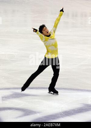 Turin, Italie. 07Th Dec 2019. nathan chen (senior Hommes - usa) au cours d'ISU Grand Prix of Figure Skating - Senior - Jour 3, les sports de glace à Turin, Italie, 07 Décembre 2019 : Crédit Photo Agency indépendante/Alamy Live News Banque D'Images