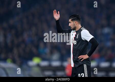 Rome, Italie. 07Th Dec, 2019. Emre peut de la Juventus réagit au cours de la Serie une correspondance entre le Latium et la Juventus au Stadio Olimpico, Rome, Italie, le 7 décembre 2019. Photo par Giuseppe maffia. Credit : UK Sports Photos Ltd/Alamy Live News Banque D'Images