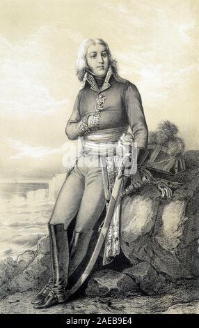 Hoche - dans 'Galerie historique de la Révolution française de Albert Maurin, 1843 Banque D'Images