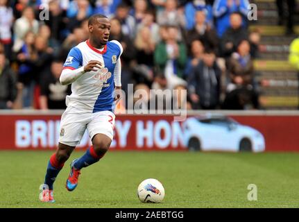 10 mars 2012. Soccer - Football Premiership - Wolverhampton Wanderers contre Blackburn Rovers. Hoilett Junior de Blackburn Rovers. Photographe : Paul Roberts/Oneuptop/Alamy. Banque D'Images