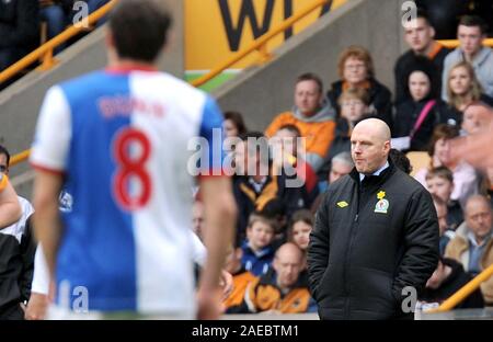 10 mars 2012. Soccer - Football Premiership - Wolverhampton Wanderers contre Blackburn Rovers. Blackburn manager Steve Kean. Photographe : Paul Roberts/Oneuptop/Alamy. Banque D'Images