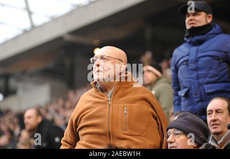 28 janvier 2012. Soccer - Football Premiership - Wolverhampton Wanderers Vs West Bromwich Albion. Un ventilateur réagit après les loups loups aller 0-1 vers le bas. Photographe : Paul Roberts/Oneuptop/Alamy. Banque D'Images